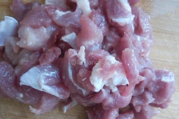 尖椒炒肉的做法图解4
