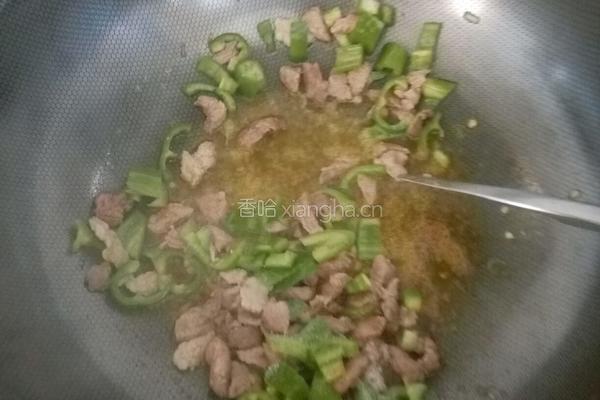 尖椒炒肉的做法图解9