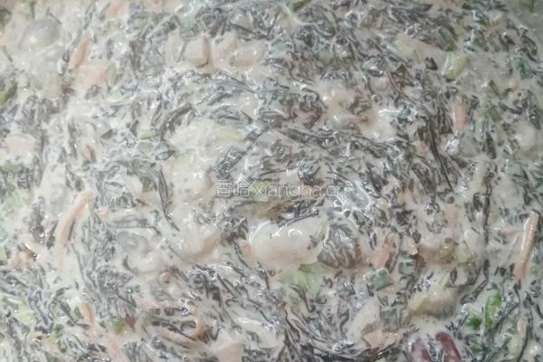 瘦肉紫菜丸子的做法图解4
