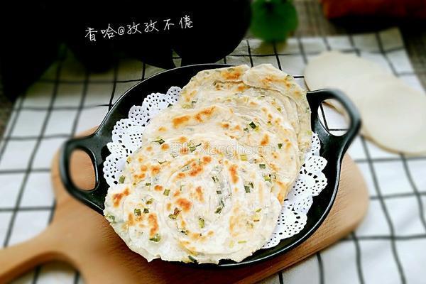 饺子皮版葱油饼