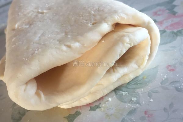 蝴蝶酥的做法图解4