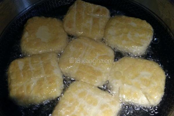 香煎卤水豆干的做法图解3