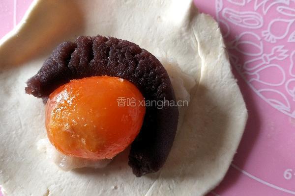 简单版蛋黄酥的做法图解8
