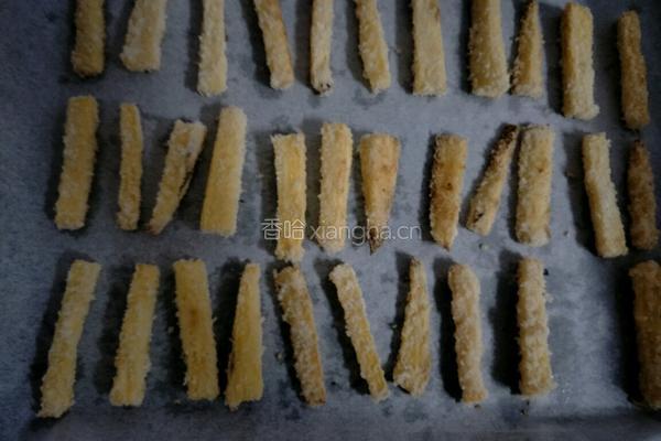 椰蓉红薯条的做法图解5