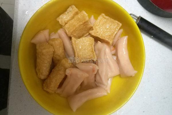 青椒炒虾饺（毛豆）的做法图解1