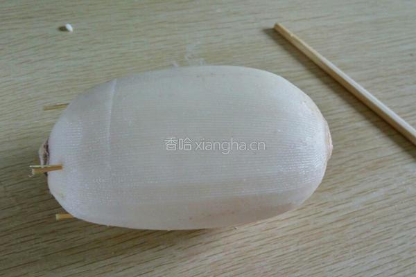 糯米藕的做法图解5