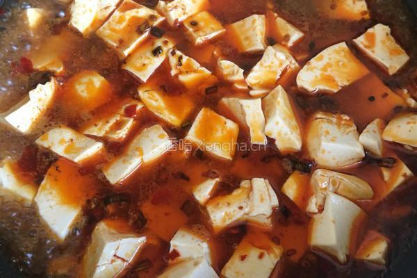 麻婆豆腐的做法图解7