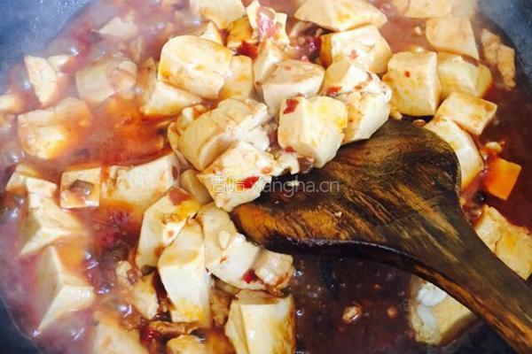 麻婆豆腐的做法图解8