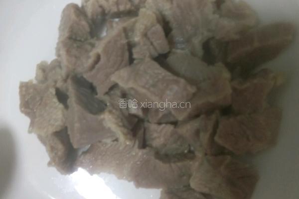 牛肉炖萝卜土豆的做法图解4