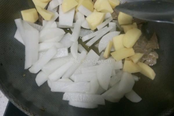 牛肉炖萝卜土豆的做法图解12