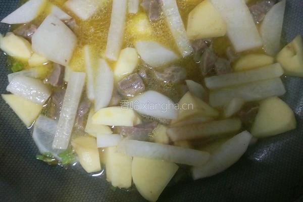 牛肉炖萝卜土豆的做法图解14