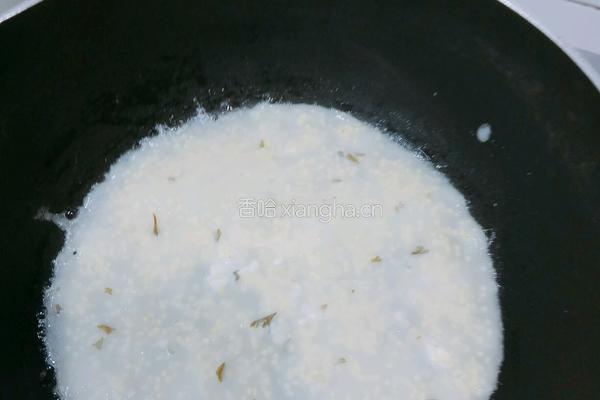 米柿餅甜品的做法图解4