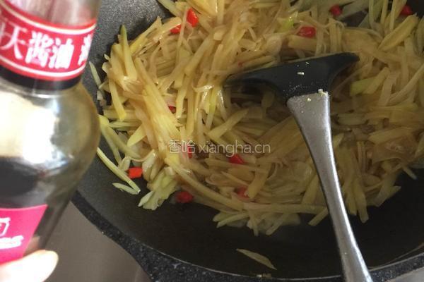 青椒土豆丝的做法图解6