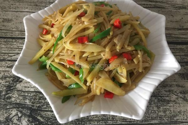 青椒土豆丝的做法图解8