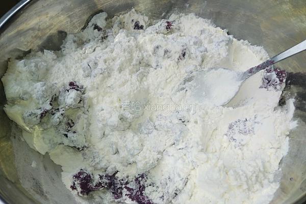 蒸紫薯饼的做法图解6