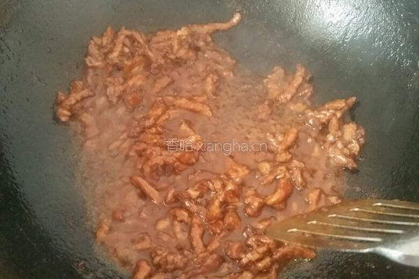 京酱肉丝的做法图解4