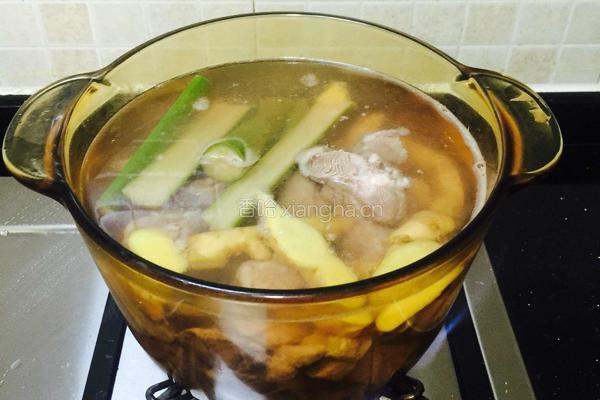 清炖羊肉汤（火锅）的做法图解4