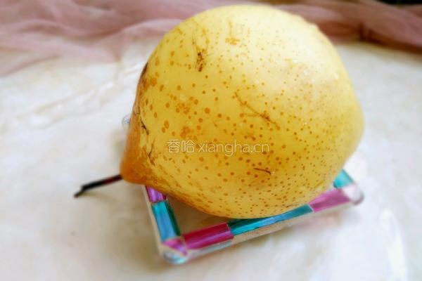 百香果梨汁（排毒养颜）的做法图解1