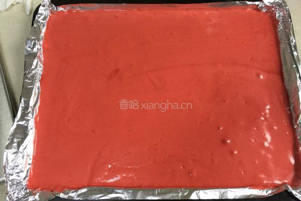 红丝绒奶油蛋糕卷的做法图解13