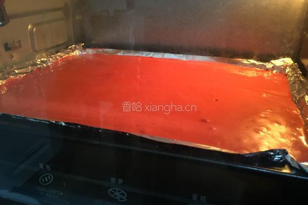 红丝绒奶油蛋糕卷的做法图解14