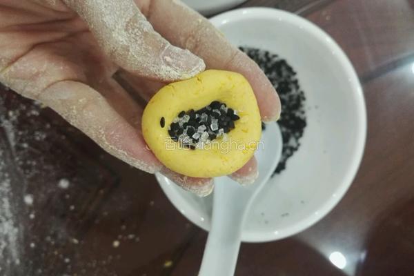 南瓜汤圆的做法图解6