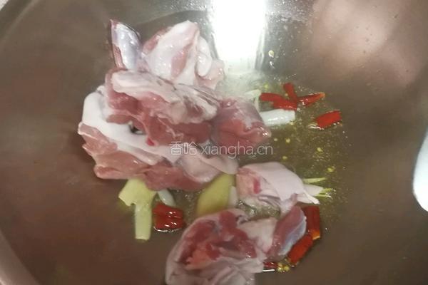 红烧羊肉的做法图解4