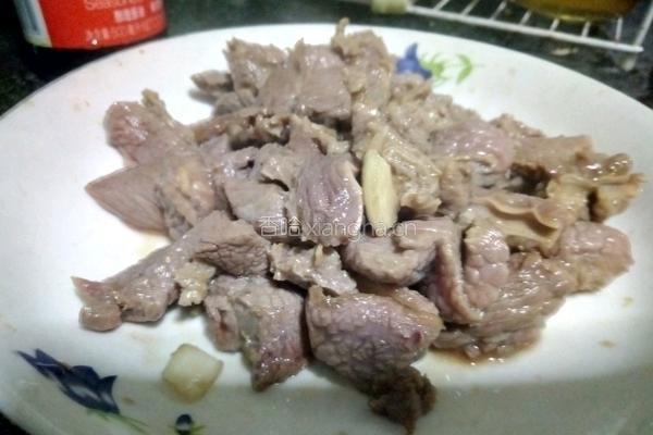 尖椒炒牛肉的做法图解6