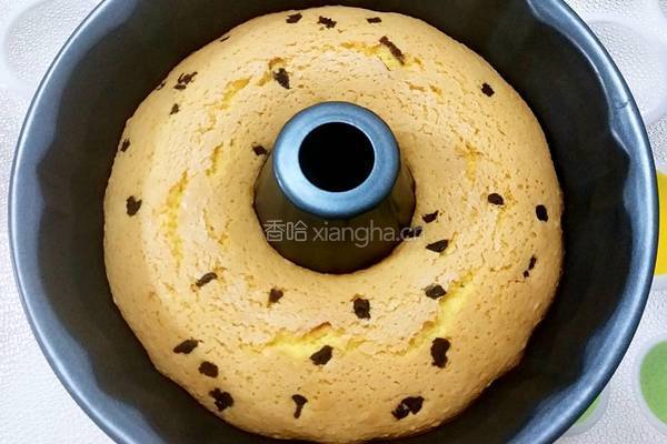 全蛋蛋糕（蓝莓果干）的做法图解13
