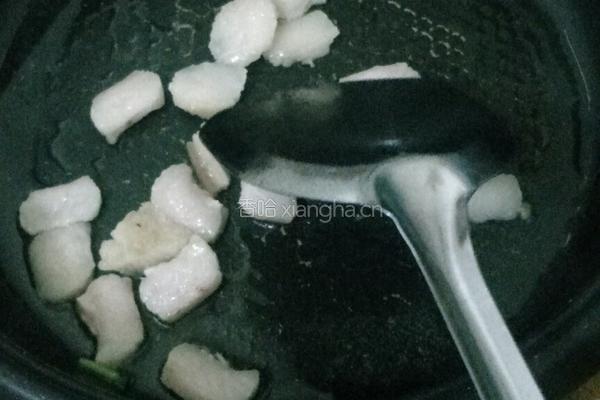 蒜叶炒肉的做法图解4