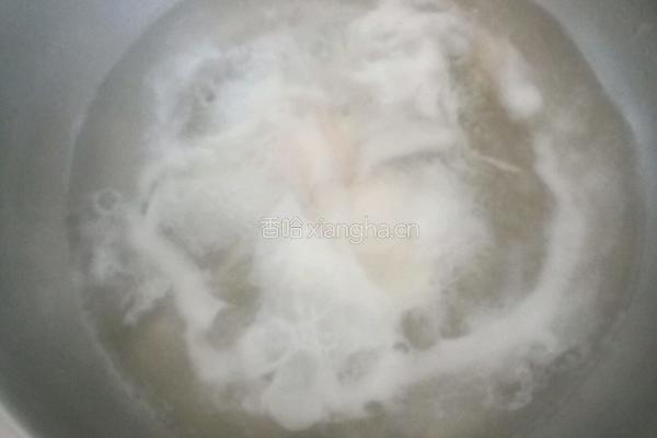 油菜鸡蛋面的做法图解4