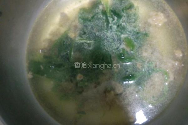 牛肉菠菜汤的做法图解7