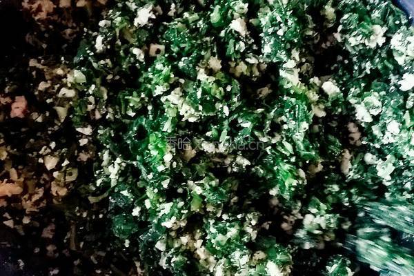 荠菜豆腐馅的做法图解7