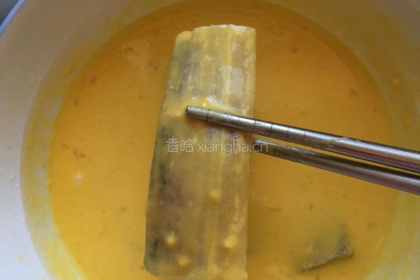 炸带鱼的做法图解3