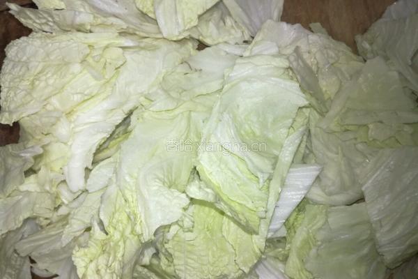 醋溜白菜的做法图解9