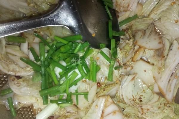 醋溜白菜的做法图解12