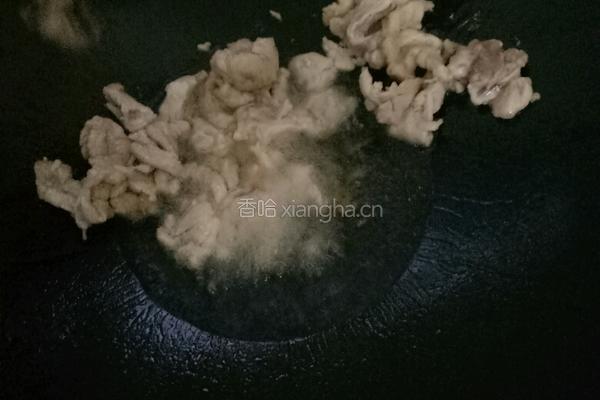 扁豆炒肉的做法图解4