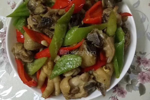 辣椒炒鸡腿肉的做法图解6