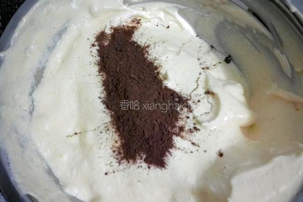 斑马纹戚风蛋糕的做法图解13