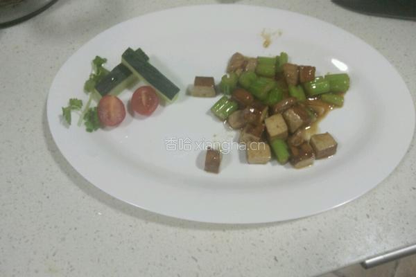 芹菜炒香干的做法图解7