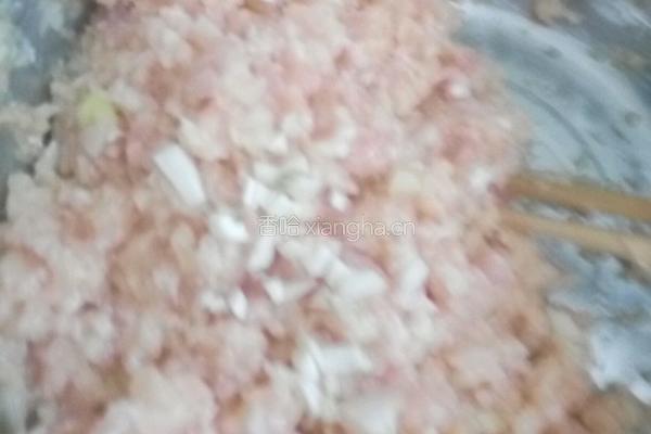 白萝卜猪肉饺子的做法图解6