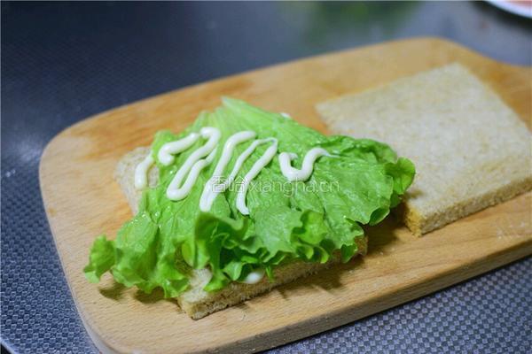火腿三明治的做法图解6