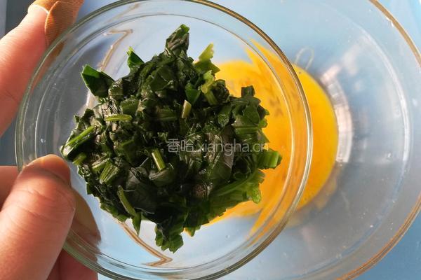 补铁食谱菠菜煎饼的做法图解6