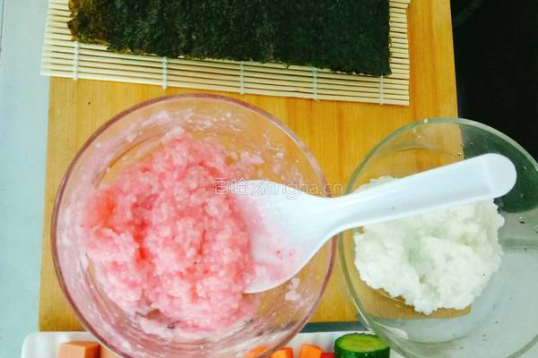 这个寿司有点方这个山药有点蓝的做法图解2
