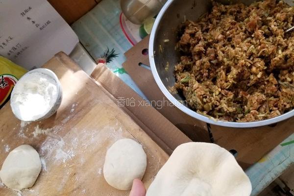 猪肉萝卜馅包子的做法图解5