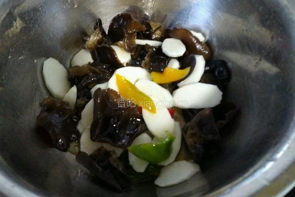 木耳炒山药的做法图解9