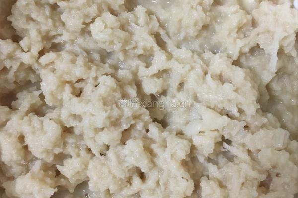 香煎藕饼的做法图解1