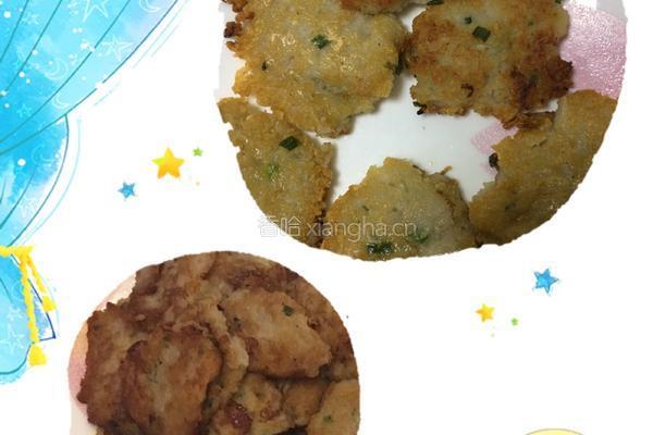 香煎藕饼的做法图解6