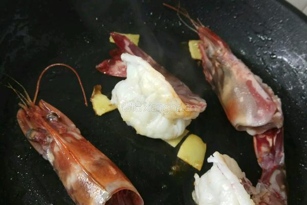 茄汁大蝦的做法图解4
