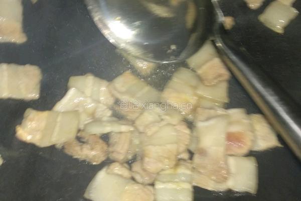 螺丝椒炒五花肉的做法图解6