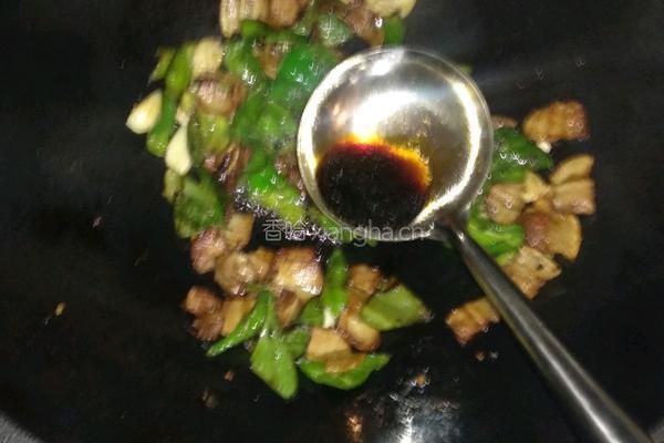 螺丝椒炒五花肉的做法图解9